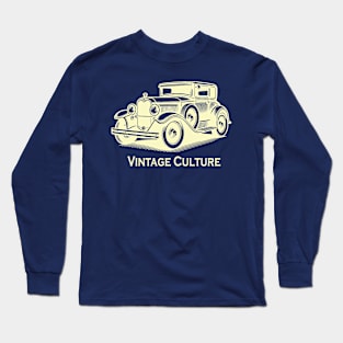 Vintage car design Long Sleeve T-Shirt